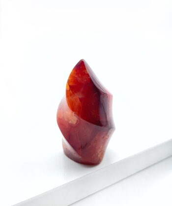 Rød Orange krystal flamme