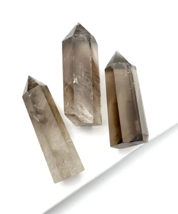 Røgkvarts, Spids 8-10 cm