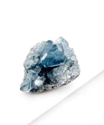 Celestit, Blå - Rå, Geode - UNIKA