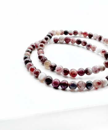 Rubellit - Armbånd 4 mm