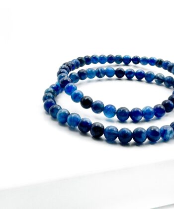 Cyanit - Armbånd 4 mm