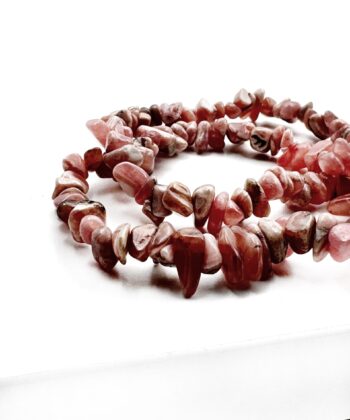 Rhodocrosit - Armbånd Chips