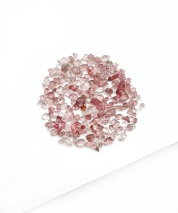 Jordbærkvarts - Minikrystaller