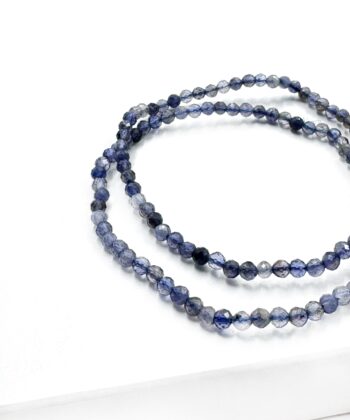 Safir - Armbånd Facet 2 mm