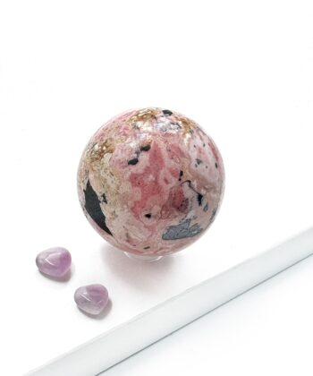 Rhodonit, Pink - Kugle - UNIKA