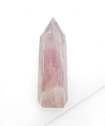 Rosenkvarts - Spids - UNIKA