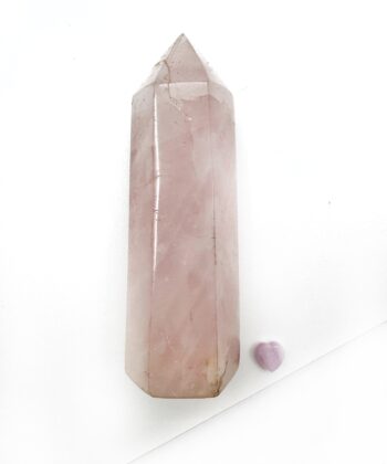 Rosenkvarts - Spids - UNIKA (2. sortering)