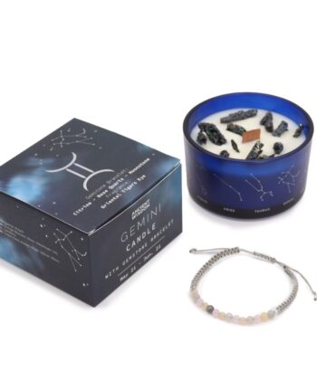 Tvillingen - Aromaterapi Lys og Armbånd