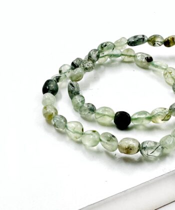 Prehnit - Armbånd