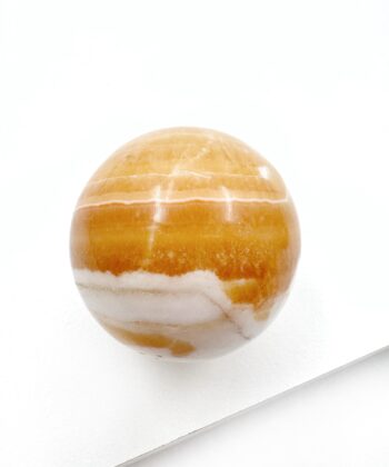 Calcit, Guld - Kugle - UNIKA