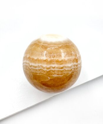 Calcit, Guld - Kugle - UNIKA